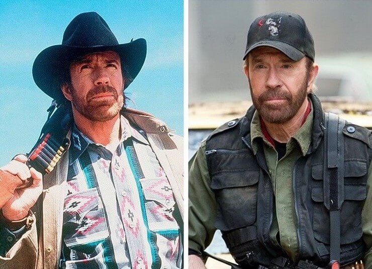 Melhores atores de séries dos anos 90 antes e depois