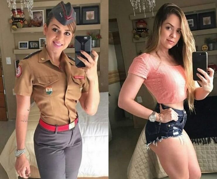 10 mulheres de uniforme militar mais bonitas do Instagram Mulheres de uniforme militar gostosas da Internet