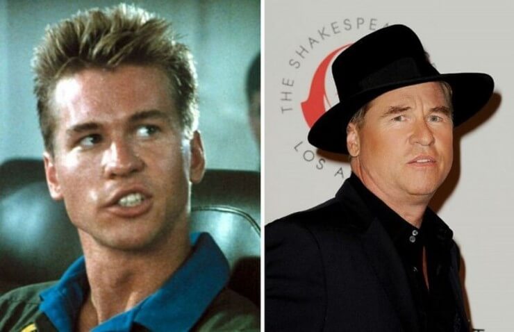 Elenco principal do clássico filme Top Gun