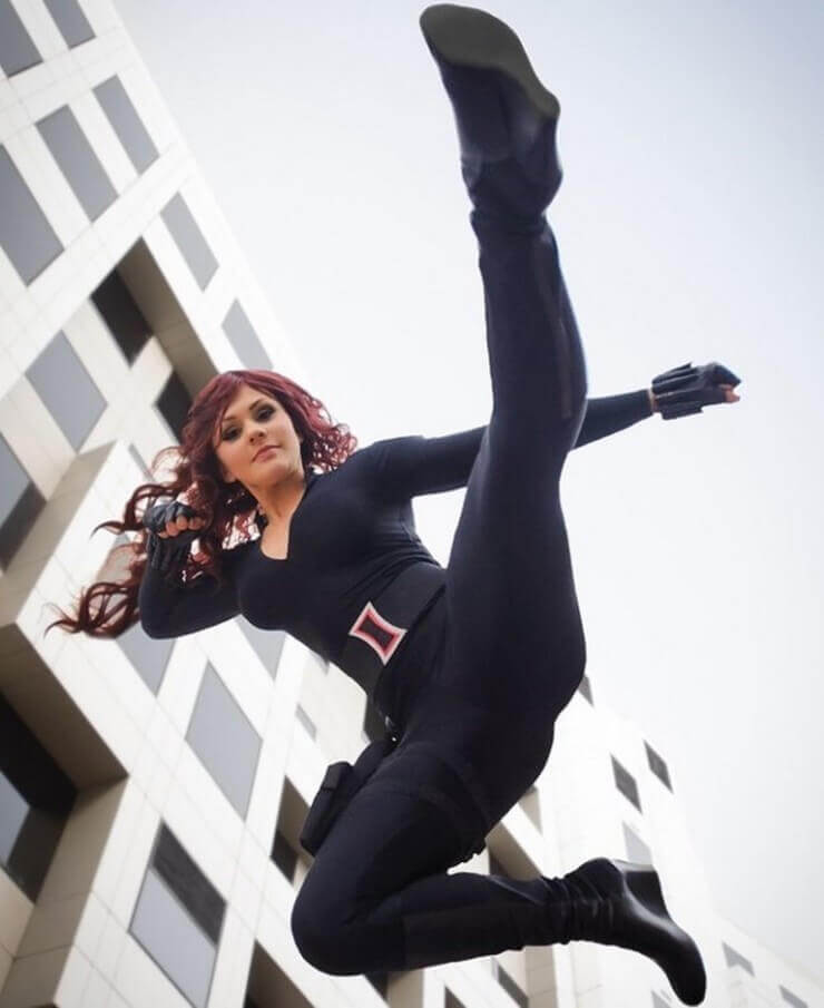 Melhores cosplays da personagem Viúva Negra