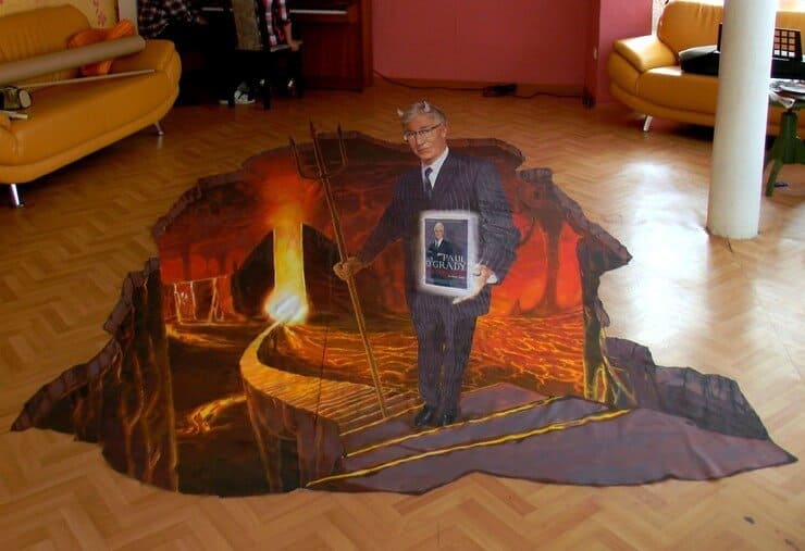 Arte de rua 3D de Nikolaj Arndt