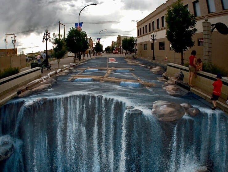 Arte de rua 3D de Nikolaj Arndt