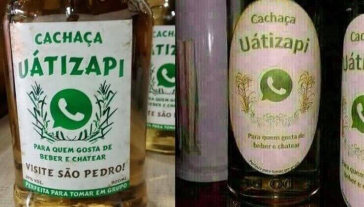 20 garrafas de cachaça brasileiras com nomes engraçados Garrafas de cachaça brasileiras engraçadas