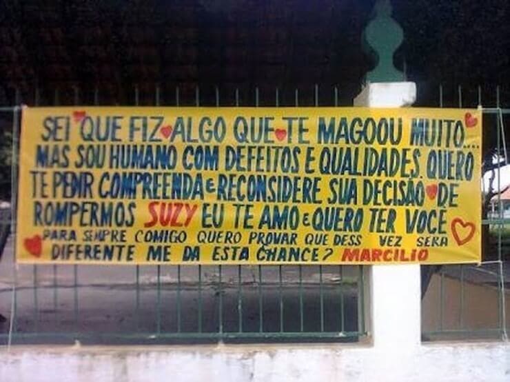 Situações bizarras de namoro