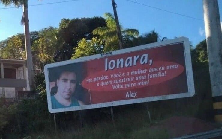 Situações bizarras de namoro