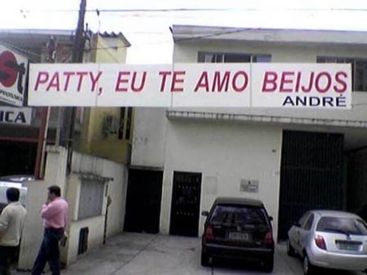 Situações bizarras de namoro