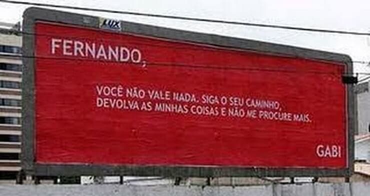 Situações bizarras de namoro