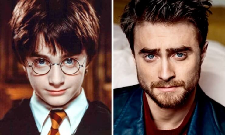 O antes e o depois dos atores de Harry Potter