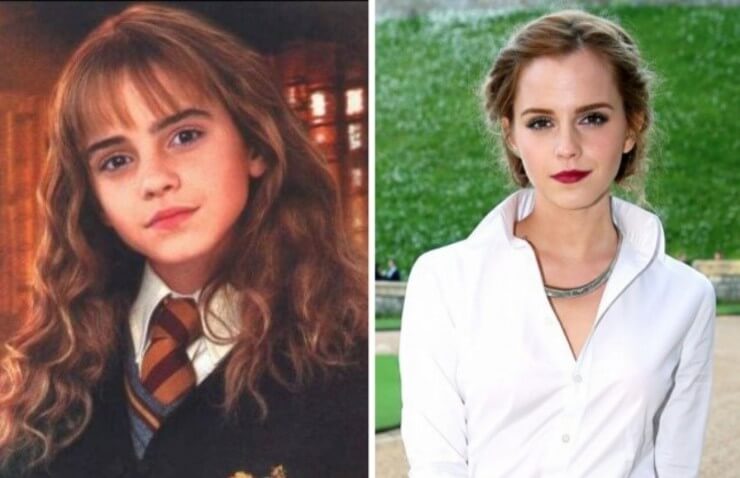 O antes e o depois dos atores de Harry Potter