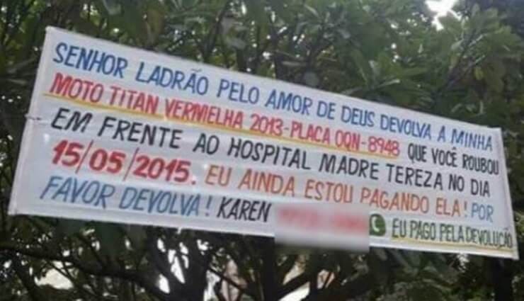 20 pessoas irritadas que fizeram pedidos bizarros a ladrões Pedidos bizarros a ladrões feitos por pessoas desesperadas