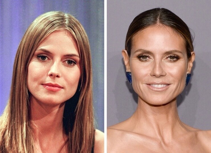 A aparência das famosas ícones da beleza após alguns anos Aparência das famosas do cinema na atualidade