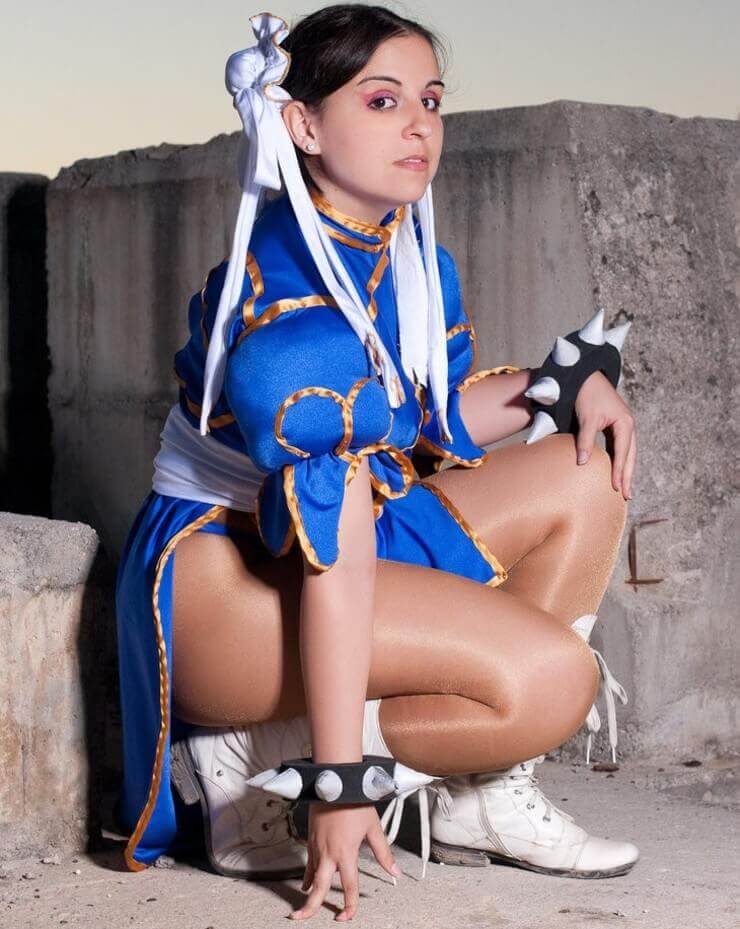 Cosplays gostosas da Chun-Li do Street Fighter