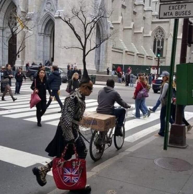 Fotos bizarras tiradas na hora certa