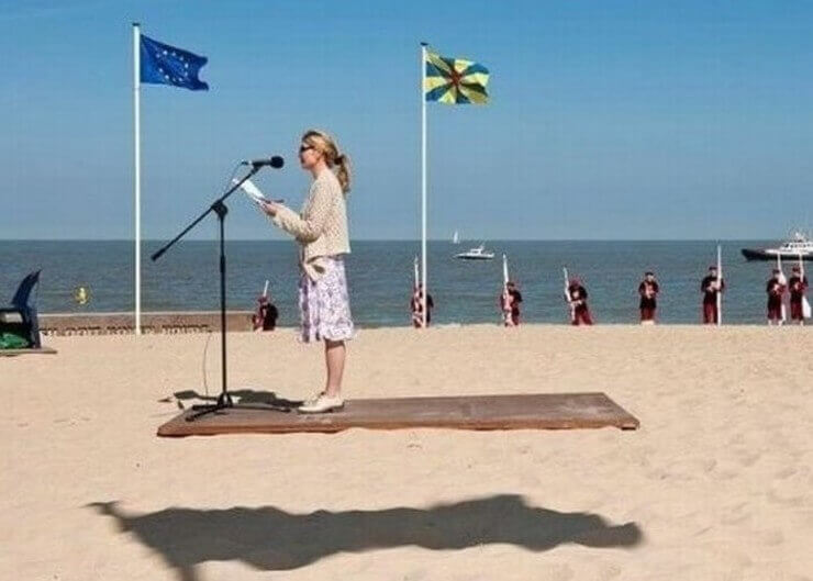 Fotos bizarras tiradas na hora certa