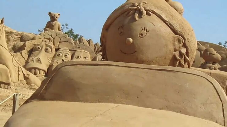 Incríveis esculturas de areia que vão deixar você impressionado
