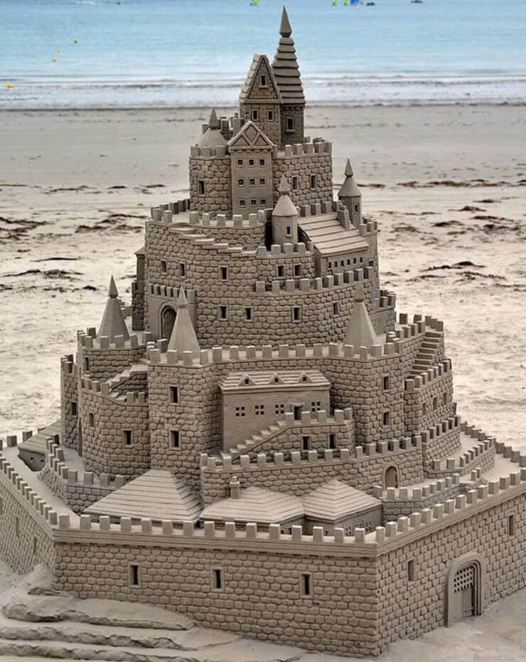 Incríveis esculturas de areia que vão deixar você impressionado