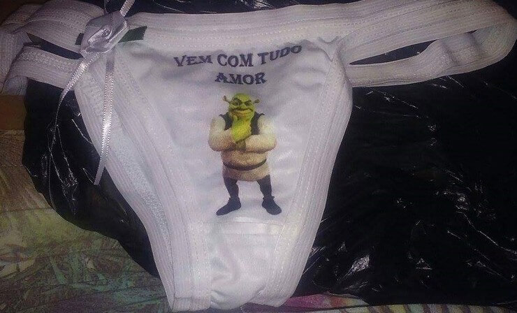 20 calcinhas com mensagens bizarras que merecem o Oscar Calcinhas com mensagens bizarras