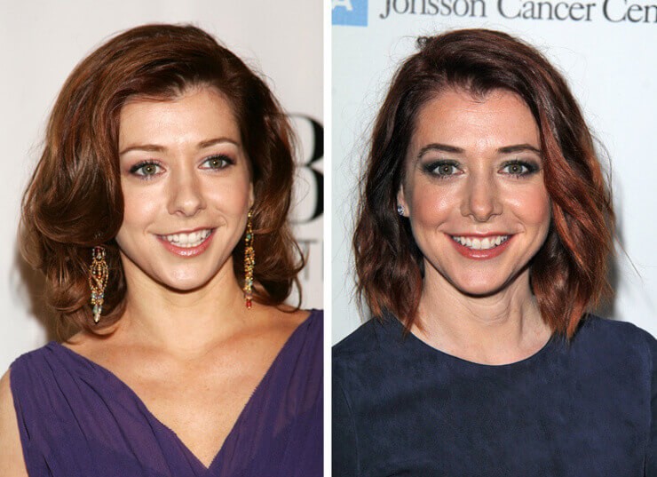 Famosas do cinema de quarenta anos com caras de jovens