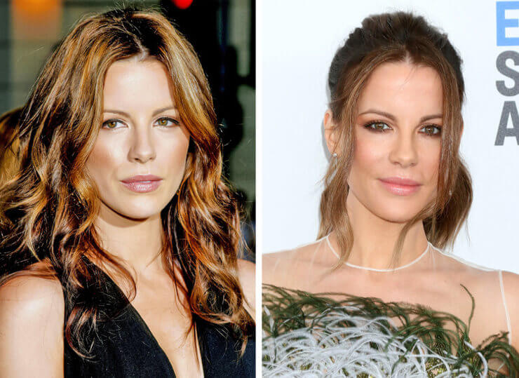 Famosas do cinema de quarenta anos com caras de jovens