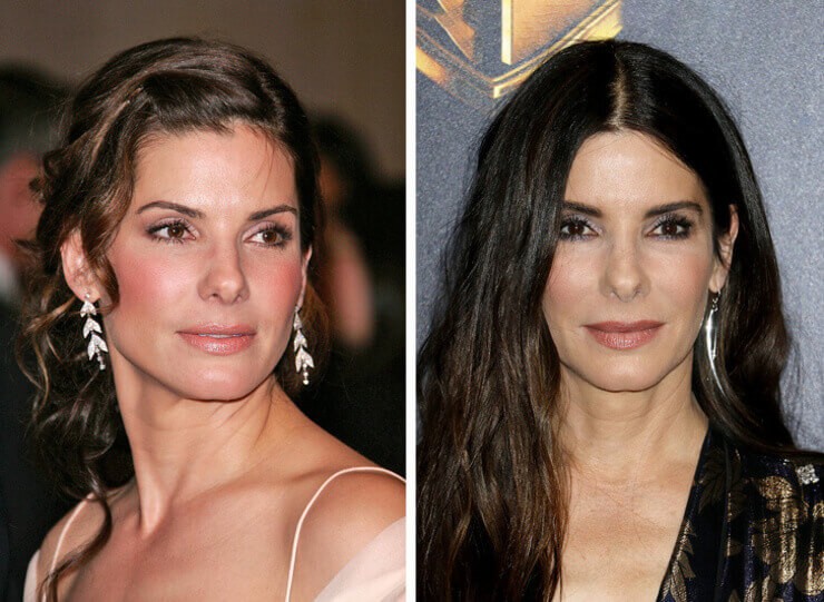 Famosas do cinema de quarenta anos com caras de jovens