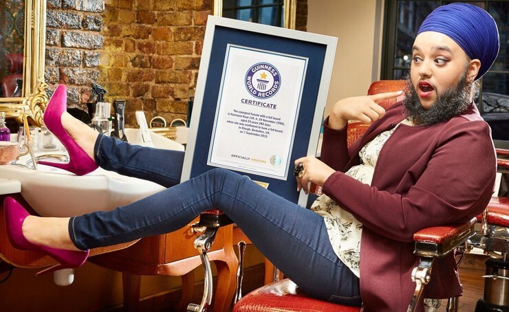 Recordistas mundiais estranhos do Guinness Book