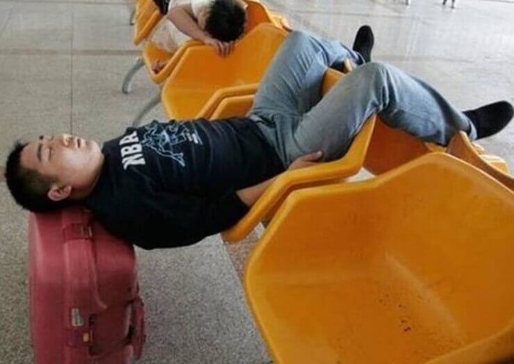 Coisas esquisitas vistas em aeroportos