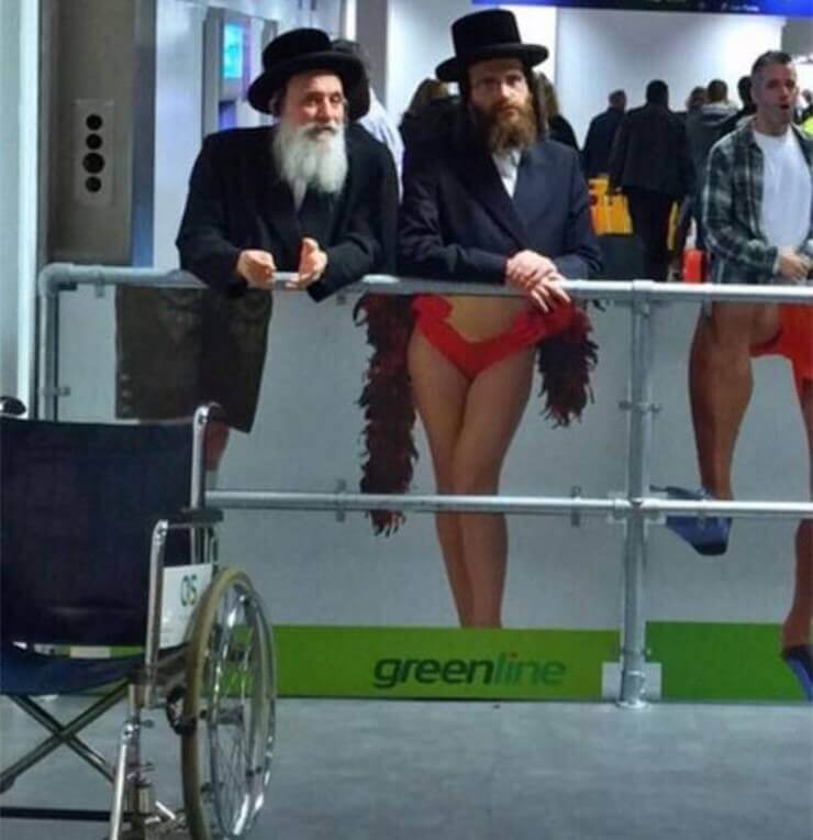 Coisas esquisitas vistas em aeroportos