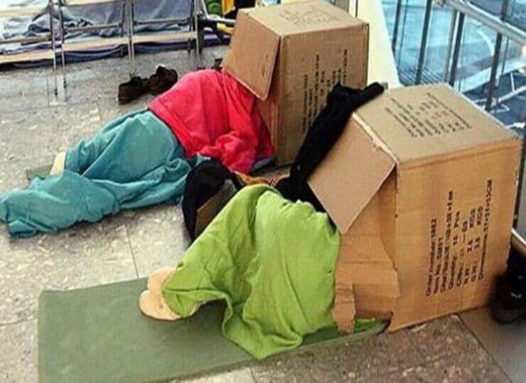 Coisas esquisitas vistas em aeroportos