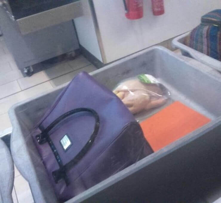 Coisas esquisitas vistas em aeroportos