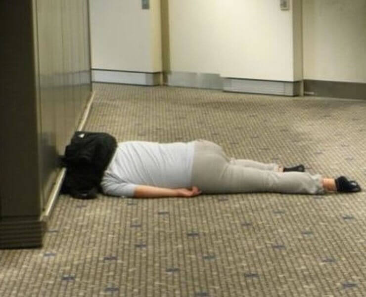 Coisas esquisitas vistas em aeroportos