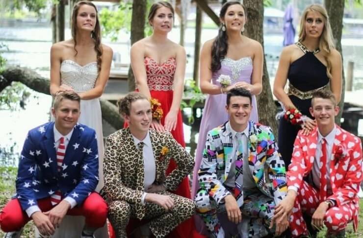 Fotos de formatura bizarras da Internet