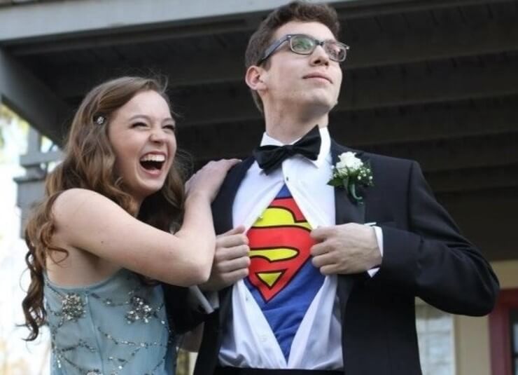 Fotos de formatura bizarras da Internet