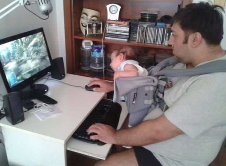 Fotos bizarras de crianças sapecas