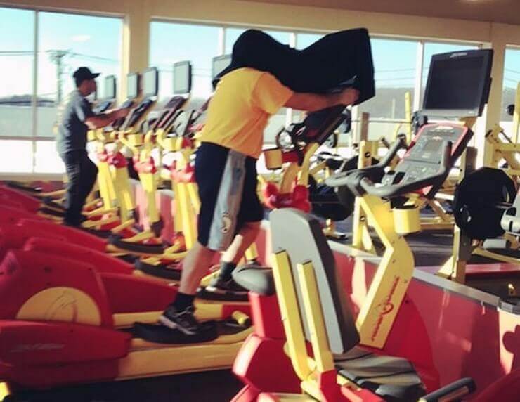 Coisas bizarras que só quem anda em academias consegue ver