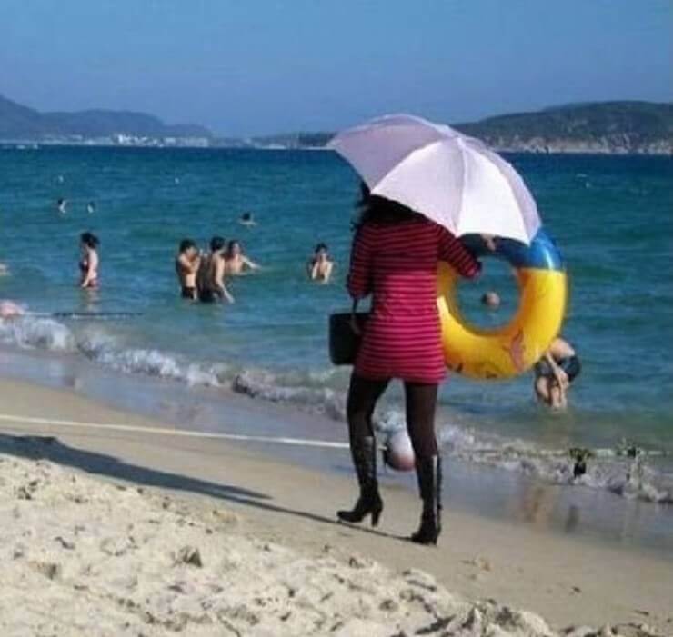 Fotos inusitadas que só são vistas em praias