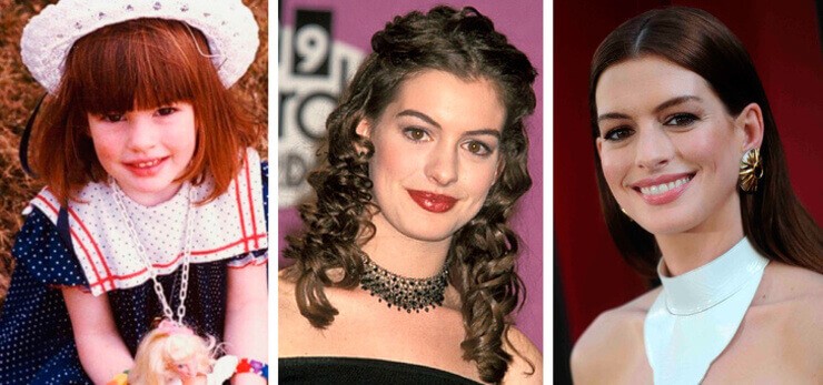 10 fotos de famosas que mostram que a beleza não depende da fama Fotos de famosas celebridades na adolescência