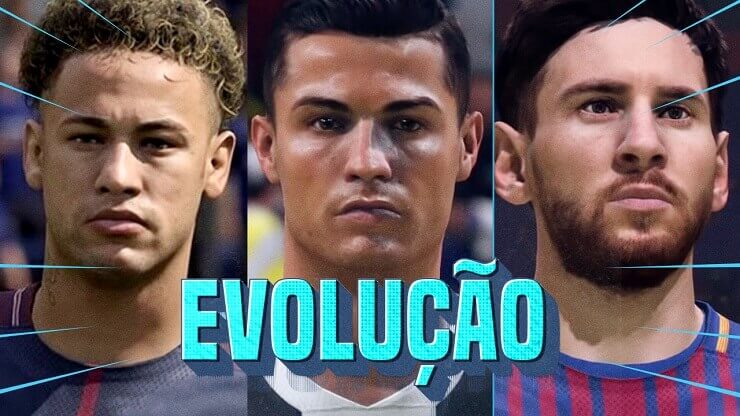 A evolução do jogo de futebol da franquia FIFA