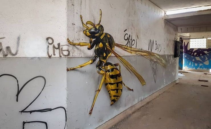 Incrível arte 3D com grafite de Sérgio Odeith