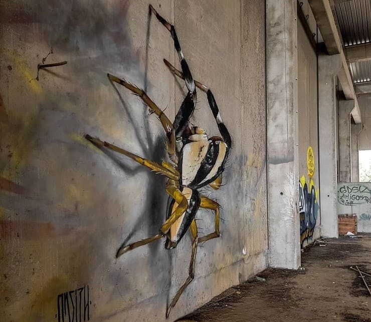 Incrível arte 3D com grafite de Sérgio Odeith