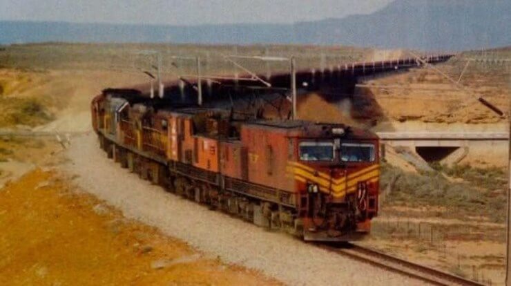 Os maiores trens de carga pesada do mundo da história da ferrovia Maiores trens de carga do mundo