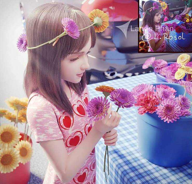 A incrível transformação de pessoas em desenhos 3D por Lance Phan Incrível arte digital do artista e ilustrador Lance Phan