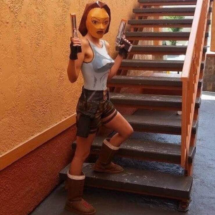 Fotos bizarras de pessoas sem juízo