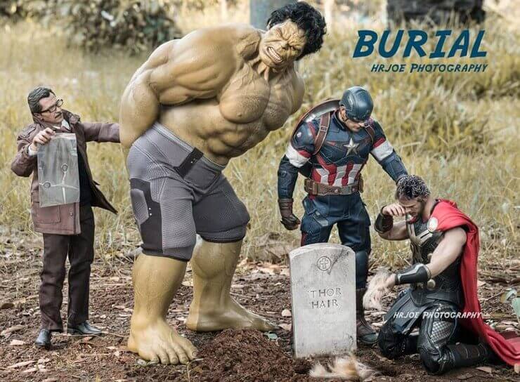 A vida secreta e bizarra de Os Vingadores mostrada pelo artista Edy Hardjo