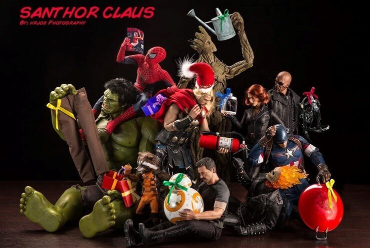 A vida secreta e bizarra de Os Vingadores mostrada pelo artista Edy Hardjo