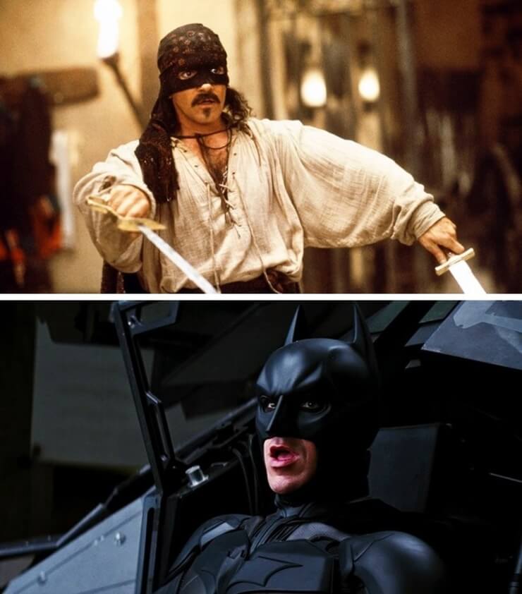 10 personagens famosos do cinema que achávamos que eram originais Personagens famosos do cinema que foram copiados dos originais