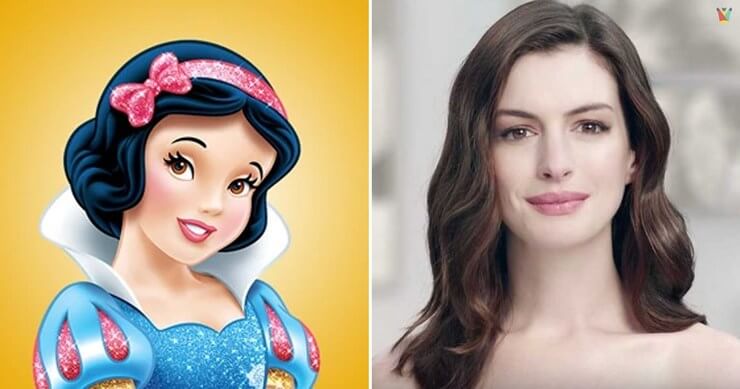 10 atrizes de Hollywood no papel das belas princesas da Walt Disney Atrizes do cinema interpretando o papel das princesas da Walt Disney