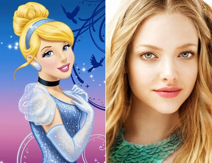 10 atrizes de Hollywood no papel das belas princesas da Walt Disney Atrizes do cinema interpretando o papel das princesas da Walt Disney