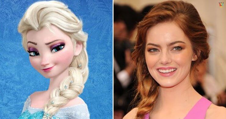 10 atrizes de Hollywood no papel das belas princesas da Walt Disney Atrizes do cinema interpretando o papel das princesas da Walt Disney