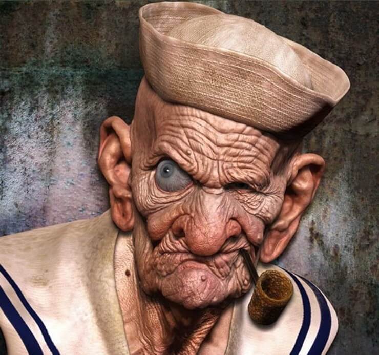10 personagens de desenhos animados de sucesso em versões realistas Personagens de desenhos animados realistas
