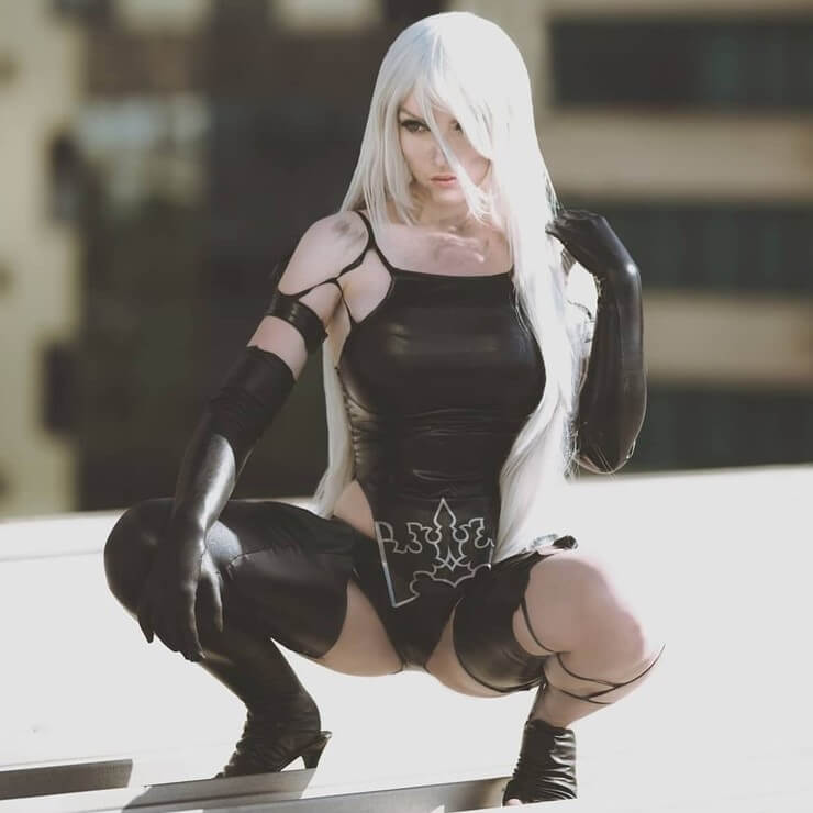 Cosplayer Katyuska Moonfox nua